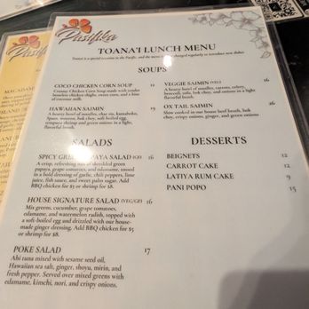 Pasifika Grill & Bar - Menu - Guamanian Near Me - Bellevue, Washington