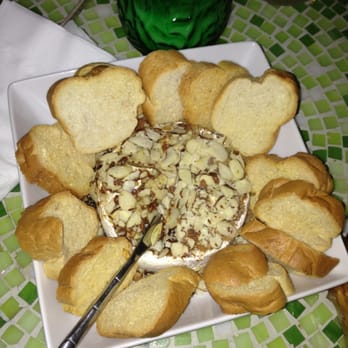House Wine - Baked Brie w/ brown sugar & almonds - Wine Bars Near Me - Austin, Texas House Wine - Baked Brie w/ brown sugar & almonds - Wine Bars Near Me - Austin, Texas