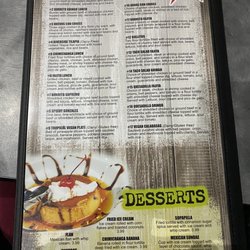 Don Mario Autentica Taqueria Mexica - Menu