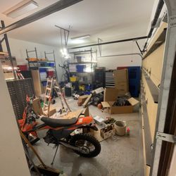 Clear Path Home Management - Before: garage organization in University Park