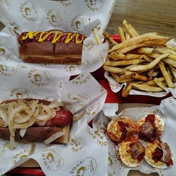 Local Dogs - Build-your-own hot dogs and deviled eggs. - Hot Dogs Near Me - Galveston, Texas Local Dogs - Build-your-own hot dogs and deviled eggs. - Hot Dogs Near Me - Galveston, Texas