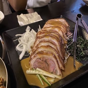 Bangia - Pork Feet with Chilled Vegetables - Korean Near Me - New York, New York