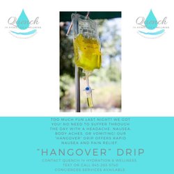 Quench IV Hydration & Wellness - Questions? Contact us today.