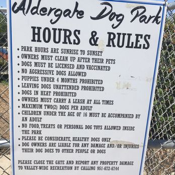Aldergate Dog Park - Dog Parks Near Me - Menifee, California