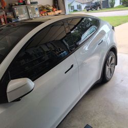 Knockout Window Tint - If you didn't know you could never tell the windows weren't tinted from the factory. Excellent job!