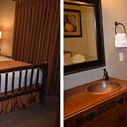 Trophy Run - Second bedroom and bath at Lil' Easy cabin at Trophy Run