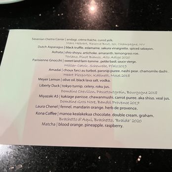 Mugen - Menu - New American Near Me - Honolulu, Hawaii Mugen - Menu - New American Near Me - Honolulu, Hawaii