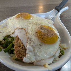 Blueberry Hill Pancake House - Country fried steak skillet.