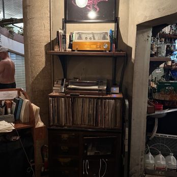Garage - Record collection - Cocktail Bars Near Me - Austin, Texas