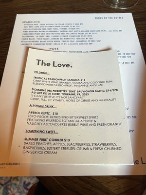 Menu photo 5 The Love Philadelphia, PA