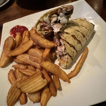 Thirsty Turtle SeaGrill - Chicken Ranch Wrap - Seafood Near Me - Juno Beach, Florida
