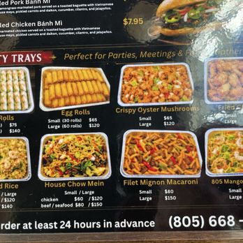 Pho 805 - Party & Catering selections.... - Vietnamese Near Me - Arroyo Grande, California