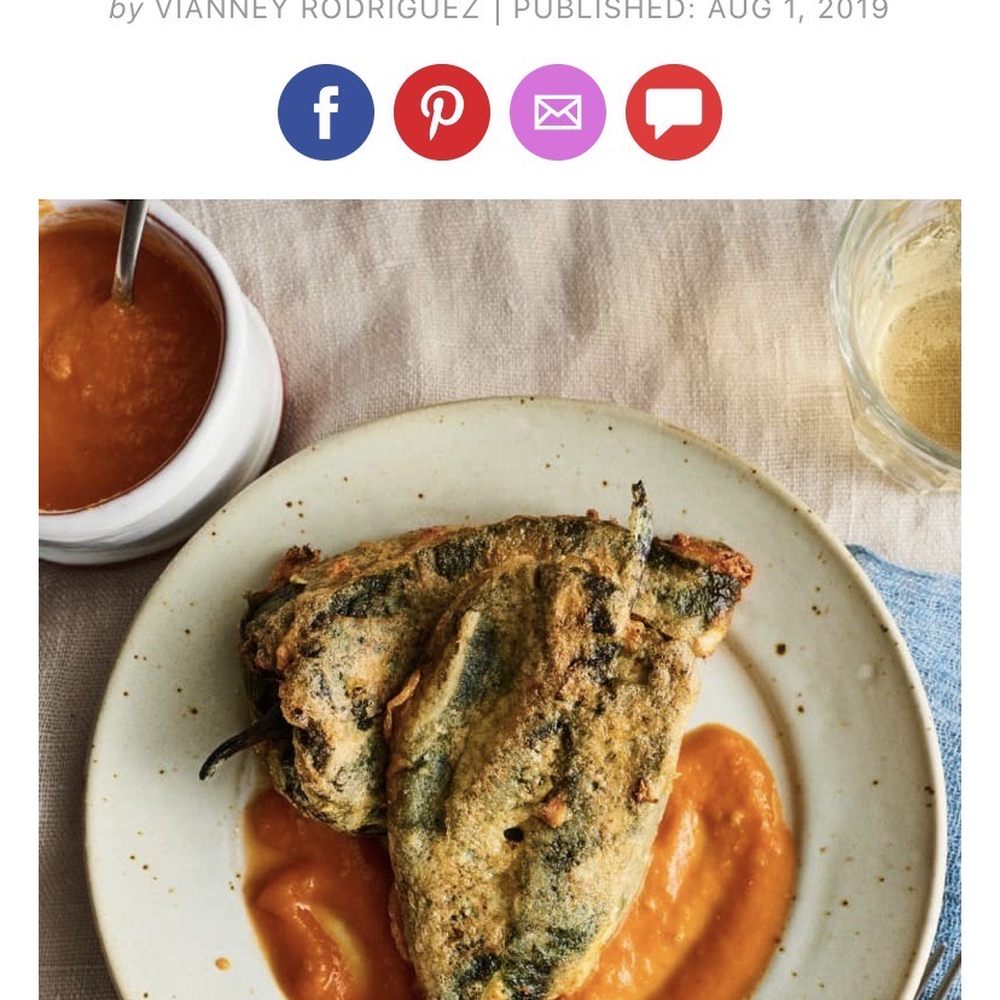 What a chili relleno is!! What a chili relleno is!!