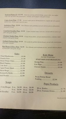 Menu photo 6 Triangle Seafood & Po Boy Hattiesburg, MS Menu photo 6 Triangle Seafood & Po Boy Hattiesburg, MS