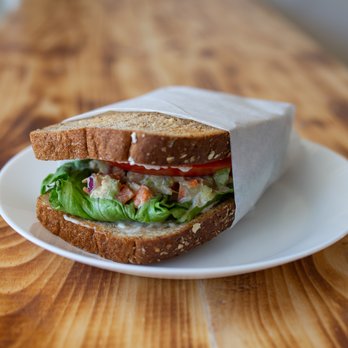 Fruity Bar - a sandwich on a white plate - Ice Cream & Frozen Yogurt Near Me - Baltimore, Maryland
