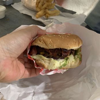 Texas Burger - Loaded with bacons~ - Burgers Near Me - Gustine, California Texas Burger - Loaded with bacons~ - Burgers Near Me - Gustine, California