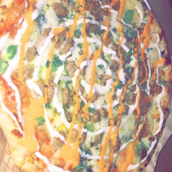 MOD Pizza - Sausage, green bell peppers , Siracha , ranch, mozzarella, chicken jalepeno sausage, basil and arugula !! Slices of heaven!! - Pizza Near Me - Sugar Land, Texas MOD Pizza - Sausage, green bell peppers , Siracha , ranch, mozzarella, chicken jalepeno sausage, basil and arugula !! Slices of heaven!! - Pizza Near Me - Sugar Land, Texas