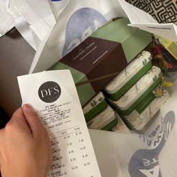 Cookies and Receipt Cookies and Receipt