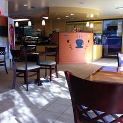 He Brews It Cafe - The inside of the cafe.