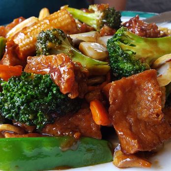 Dragon Jade Restaurant - Szechuan vegetables & tofu ($13.50), vegan. Not bad, but tofu was weirdly chewy and oily. Sauce slightly gloopy. - Chinese Near Me - Minnetonka, Minnesota Dragon Jade Restaurant - Szechuan vegetables & tofu ($13.50), vegan. Not bad, but tofu was weirdly chewy and oily. Sauce slightly gloopy. - Chinese Near Me - Minnetonka, Minnesota