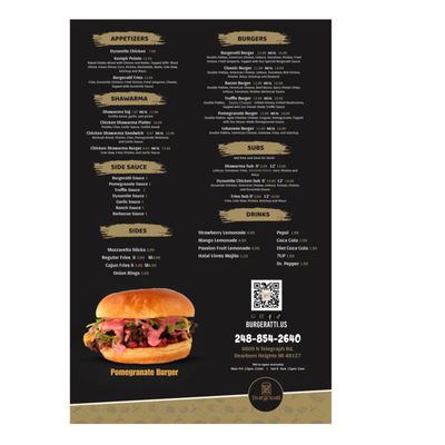 Menu photo 1 Burgeratti Dearborn Heights, MI