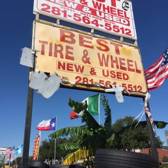 Best Tire & Wheel - Street sign - Tires Near Me - Houston, Texas