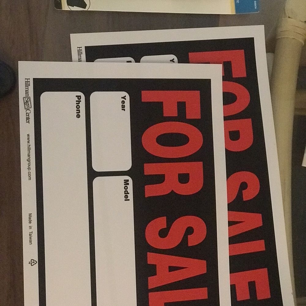 D's Ace Hardware #7 - 2 For Sale signs + Marker for $7.50 - Hardware Stores Near Me - Largo, Florida
