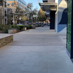 Vuori - Store front is roughly one block from the Nordstrom