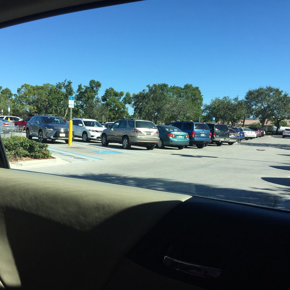 Walmart Supercenter - Took picture from the car of parking lot - Grocery Near Me - Naples, Florida Walmart Supercenter - Took picture from the car of parking lot - Grocery Near Me - Naples, Florida