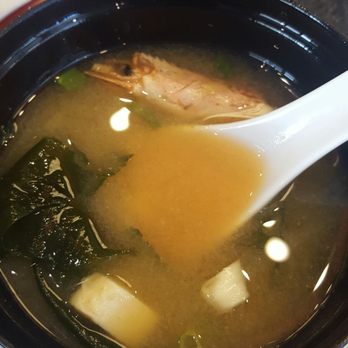 Furusato Sushi - Amaebi miso soup! - Japanese Near Me - Honolulu, Hawaii