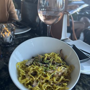 Oku - Garlic Noodles with mushrooms - Sushi Bars Near Me - Santa Barbara, California