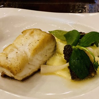 Trokay - Wild halibut with gnocchi and morels - New American Near Me - Truckee, California