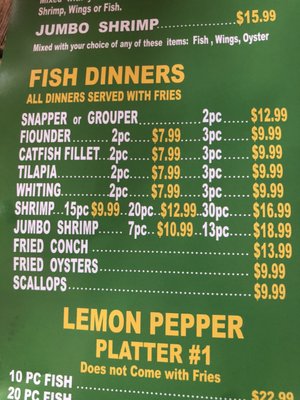 Menu photo 1 Lemon J Pepper Jacksonville, FL