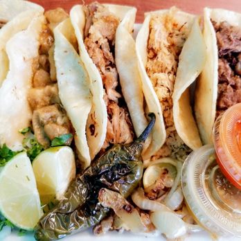 Taqueria San Andres - a plate of tacos and salsa - Tacos Near Me - Forest Hill, Texas Taqueria San Andres - a plate of tacos and salsa - Tacos Near Me - Forest Hill, Texas