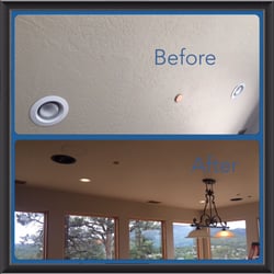 Santa Fe Home Tech - In-Ceiling (Rear Surround) speaker install.