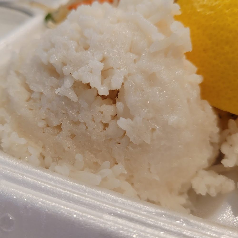 lemon on top of rice lemon on top of rice