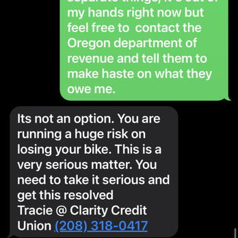 Clarity Credit Union - Tracie being a malicious bitch - Banks & Credit Unions Near Me - Nampa, Idaho Clarity Credit Union - Tracie being a malicious bitch - Banks & Credit Unions Near Me - Nampa, Idaho