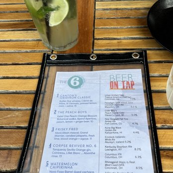 Table Six Kitchen + Bar - Vanilla mojito - New American Near Me - North Canton, Ohio