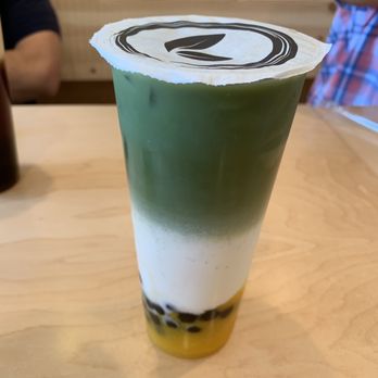 Boba Bliss - Mange Matcha Latte with honey boba - Bubble Tea Near Me - Dublin, California Boba Bliss - Mange Matcha Latte with honey boba - Bubble Tea Near Me - Dublin, California