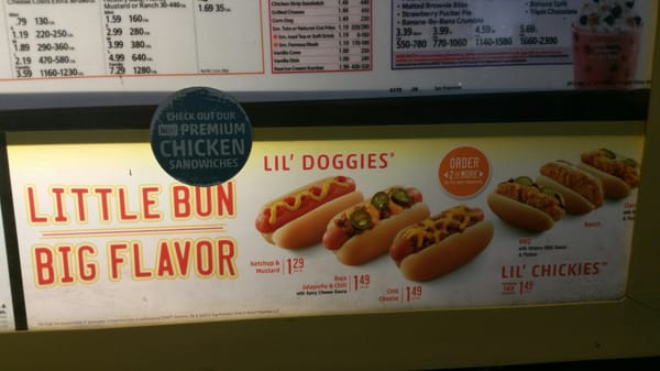 Menu photo 6 Sonic Drive-In Hayward, CA
