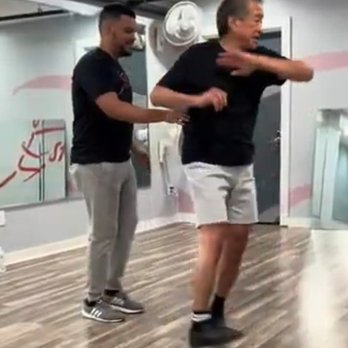 Estilo Dance Studio - Omi teaching Robert Ong Didi's Dad fro a Fathers Day Gift!  The best lesson ever! - Performing Arts Near Me - Philadelphia, Pennsylvania