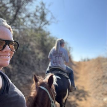 Far-From-Perfect Mustang Rescue - on trail with Annette - Horseback Riding Near Me - Cherry Valley, California Far-From-Perfect Mustang Rescue - on trail with Annette - Horseback Riding Near Me - Cherry Valley, California