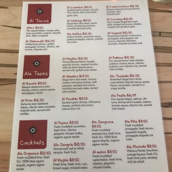 Altiro Latin Fusion - Menu 2 - Latin American Near Me - Geneva, Illinois