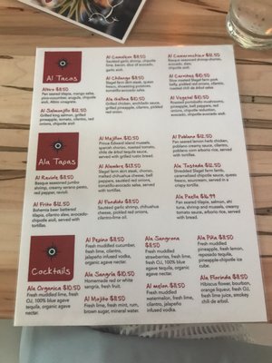 Menu photo 3 Altiro Latin Fusion Geneva, IL