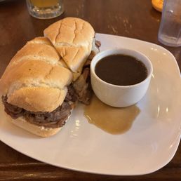 Tri-tip French dip