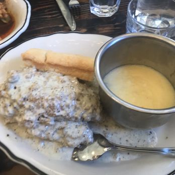 Jacob's Pickles - Sausage Gravy Smothered Chicken - Comfort Food Near Me - New York, New York