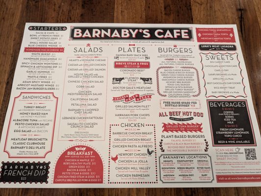 Menu photo 6 Barnaby's Cafe Houston, TX