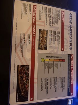 Menu photo 1 Great American Pub Las Vegas, NV Menu photo 1 Great American Pub Las Vegas, NV