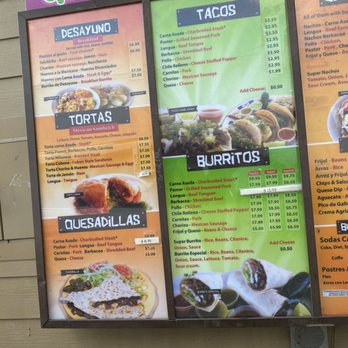El Taco Veloz - Menu August 2022. - Mexican Near Me - Doraville, Georgia El Taco Veloz - Menu August 2022. - Mexican Near Me - Doraville, Georgia
