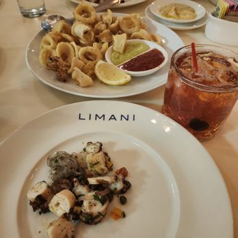 Limani - Fried Calamari and Octopus apps. - Greek Near Me - Roslyn, New York Limani - Fried Calamari and Octopus apps. - Greek Near Me - Roslyn, New York